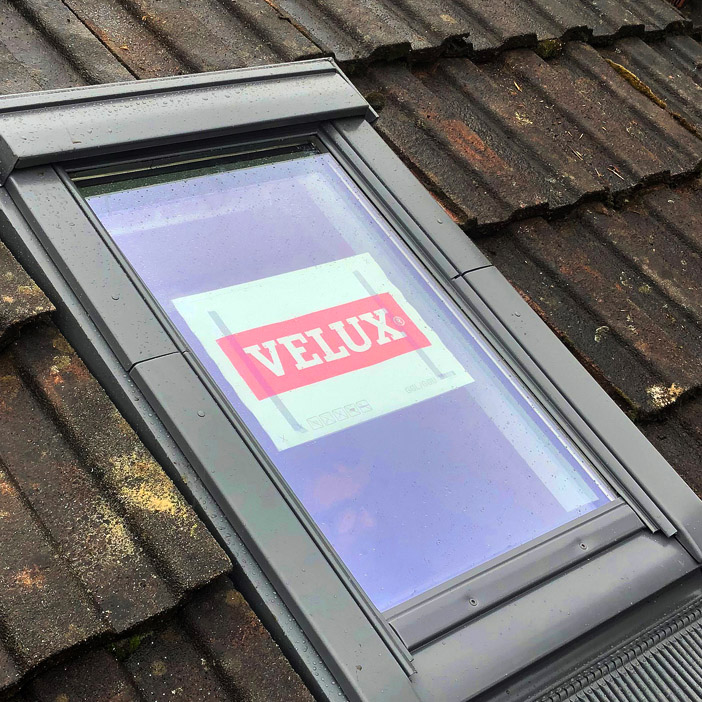Loft conversion - Velux window installation